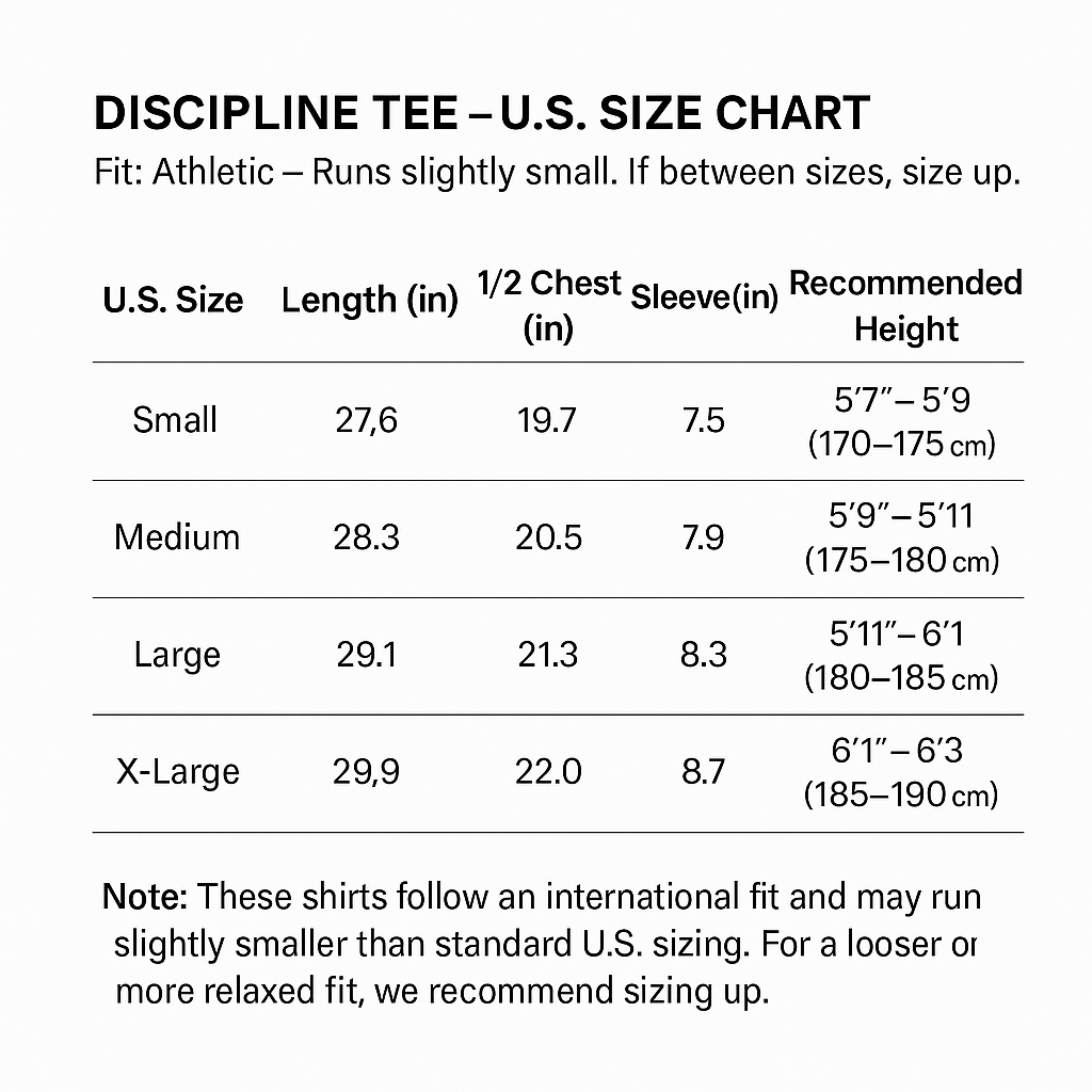 The Discipline Tee